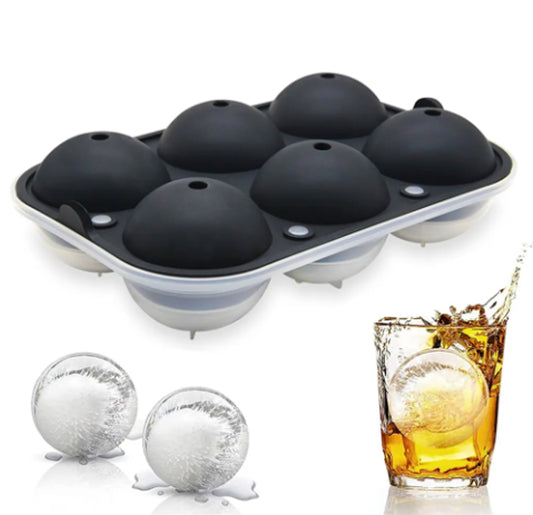10 of Six Sphere Ice Cube Maker for Whiskey, Cocktails and Homemade, and Drinks